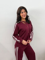 2 delig set Gia JS2250 burgundy