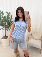 Top Alexia 26116 wit/navy