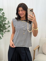 Top Alexia 26116 wit/navy