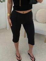 Capri broek L2132 zwart