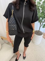 Zip vest Linn JS2301 zwart (pre-order 2 weken)