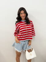 T shirt open rug Lisa 13725 rood (pre-order 11-05)