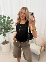 Tank top Lela L170-1 zwart