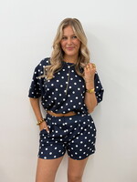 2 delig set polka dots JS2287 navy
