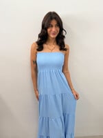 Jurk Tessa JS2302 lichtblauw
