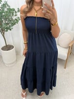 Jurk Tessa JS2302 donkerblauw