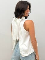 Halter top Leah JS2266 wit