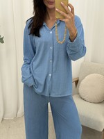 2 delig set Bella 899 blauw