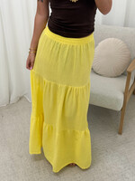 Maxi rok Esther JUP-74 geel