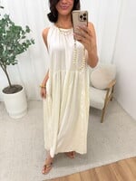 Maxi jurk Charlotte BR5890 wit