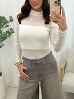 Mesh body Nela 23479 wit