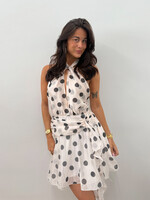 Polka dots jurkje Elsa 4982 off-white
