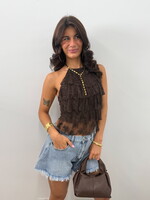 Lace top Presley JS2306 choco