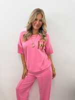 Tweedelig set Roos JS2251 fuschia