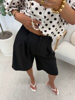 Pantalon bermuda JS2313 zwart