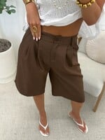 Pantalon bermuda JS2313 choco
