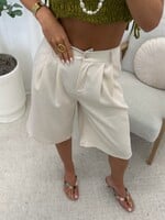 Pantalon bermuda JS2313 beige