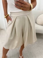 Bermuda pantalon JS2328 creme