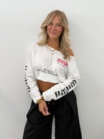 Off schoulder longsleeve Chloé H16168 wit (PRE ORDER 1STE WEEK SEPTEMBER )