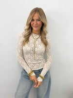Lace top Evie JS2334 ecru