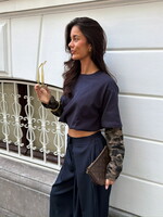 Longsleeve Ella 63005 navy/camo