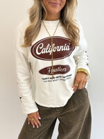 Longsleeve Dana JS2337 wit/choco