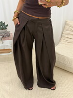 Pantalon Mia 18221 choco  (pre order 3 werkdagen )