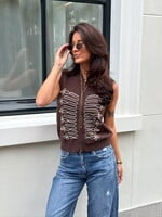 Gilet Nina 3831438 choco