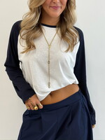 Longsleeve Mila 66023 navy