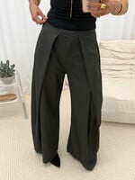 Geruite pantalon Mia 18221 khaki