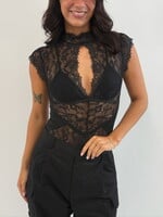 Lace body Kate 26667 zwart