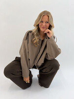 Geruit jack Rachel 7332 bruin (pre order eind sep)