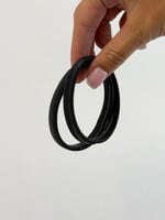 Mouw ophouders Rosalie - zwart