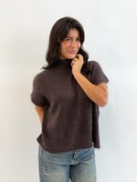 Korte mouwen trui Lizzy 5857 choco