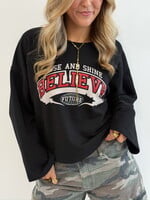Sweatshirt Demy 00477 zwart