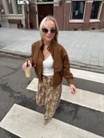 Suede look jack Lotte LM08088 taupe