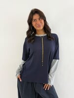 Longsleeve Tanita JS2344 navy