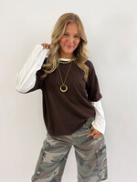 Longsleeve Tanita JS2344 choco