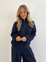 Zipper vest Chayenne 8606 navy