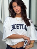 Oversized t-shirt Boston 46144 wit