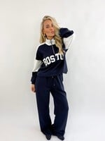 Twee delig set Boston JS2349 navy