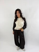 Twee delig set Mirna JS2352 choco
