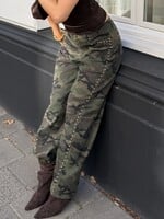Barrel studs jeans JW8761 camo
