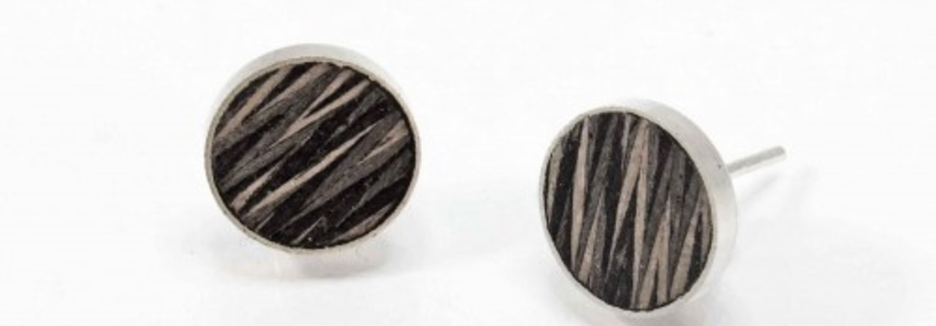 Oorbellen Hout Gevlochten