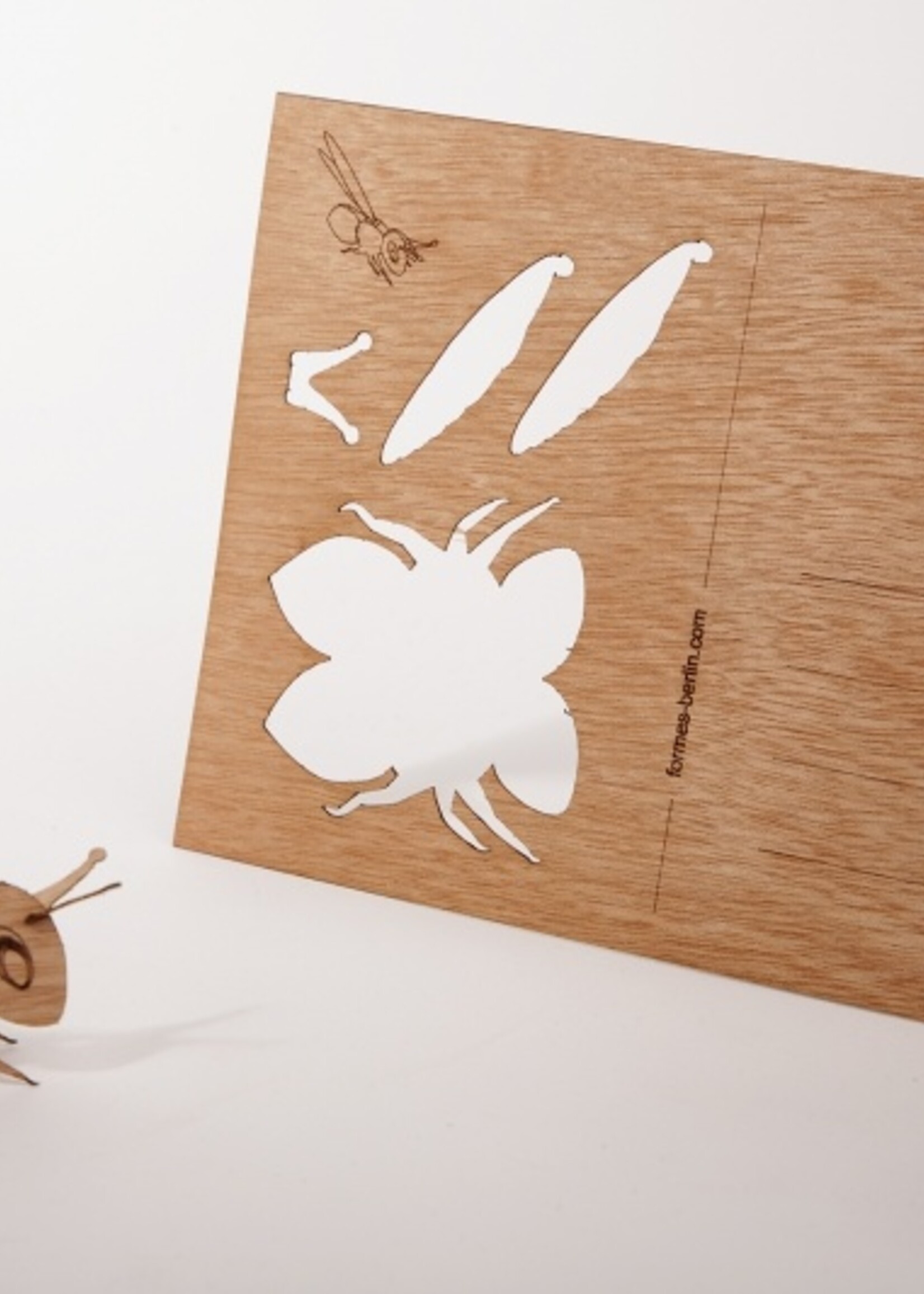 3D Houten Kaart MEERDERE FIGUREN