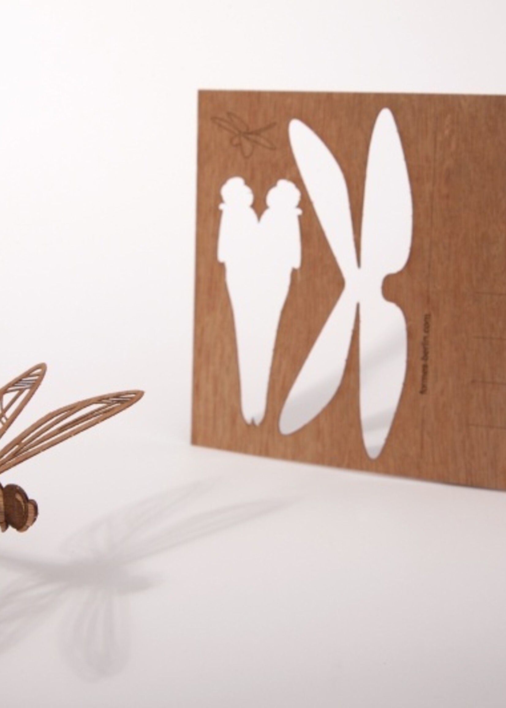 3D Houten Kaart MEERDERE FIGUREN