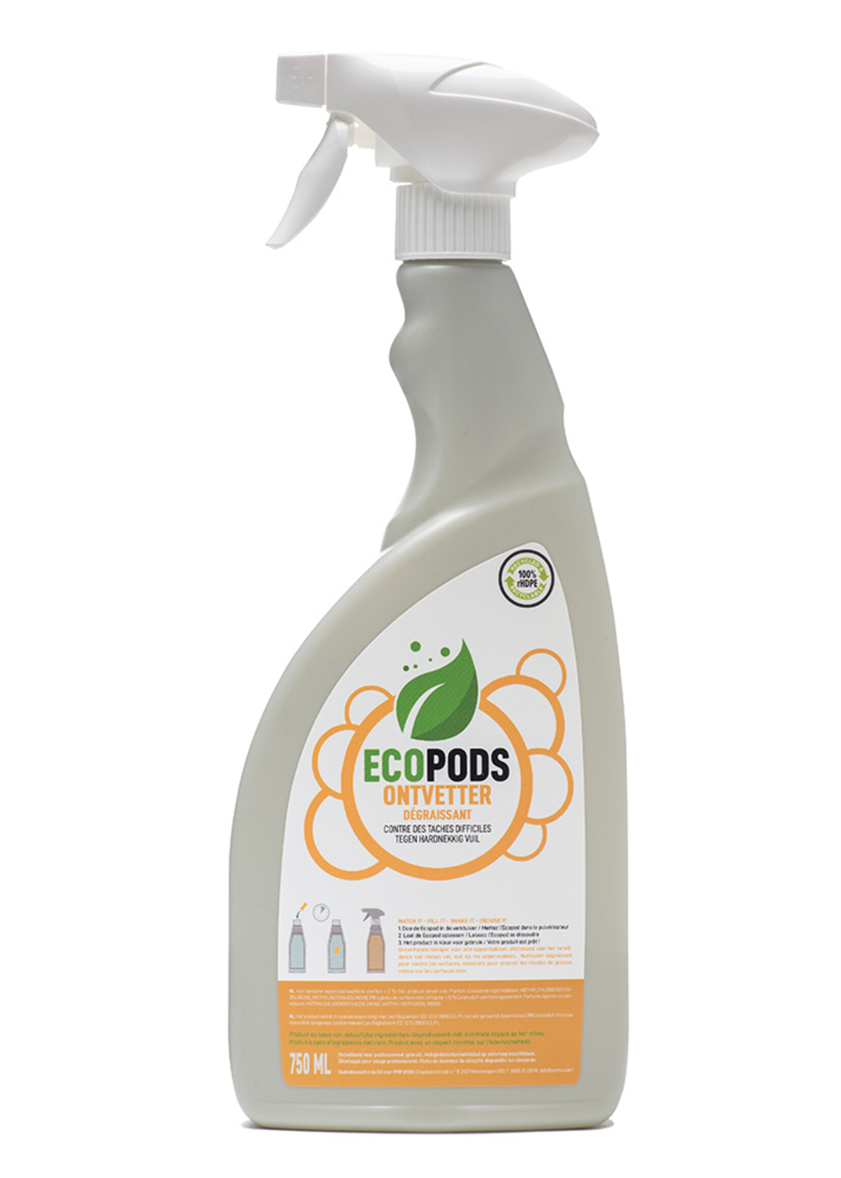 Ecopods Verstuiver Ontvetter