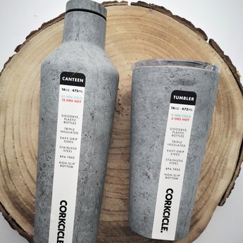 Corkcicle Tumbler - Concrete 475ml