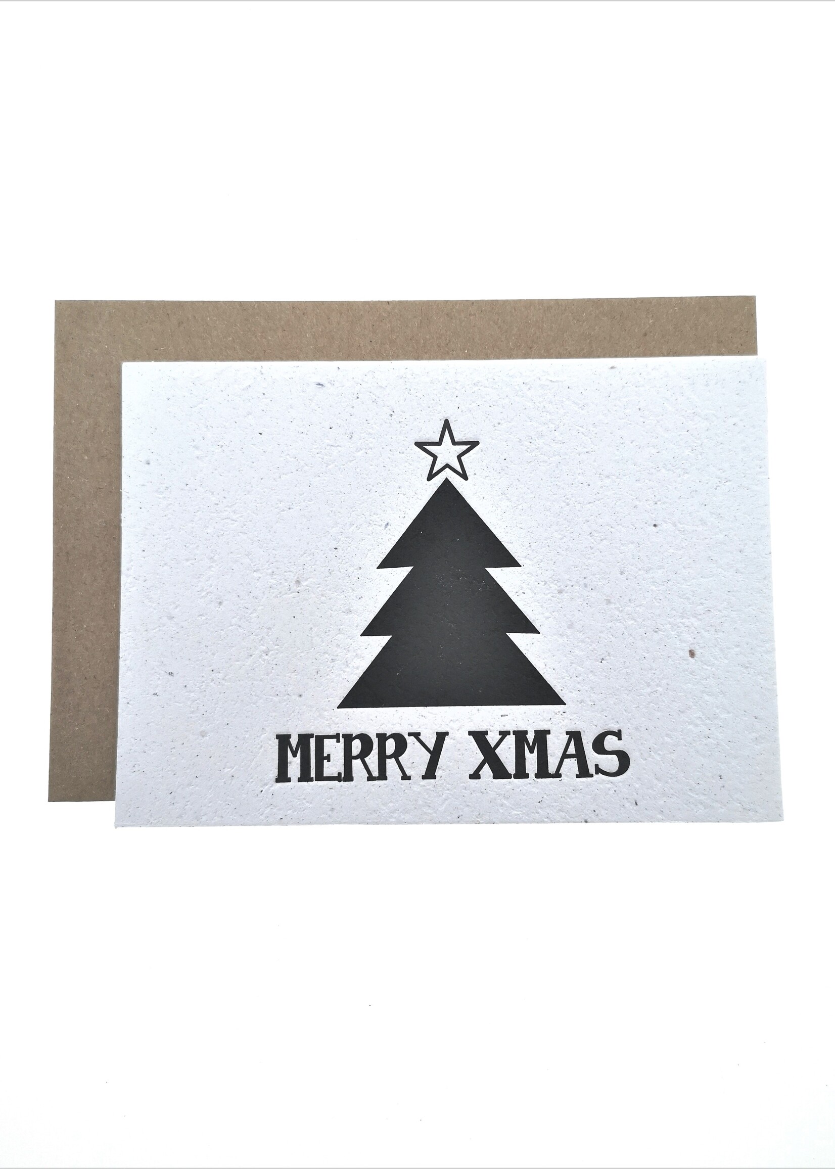 BloomYourMessage Plantbare kaart - Merry Xmas - Kerstboom