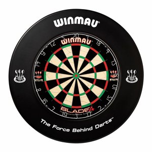Winmau Dartboard Surround Black Print